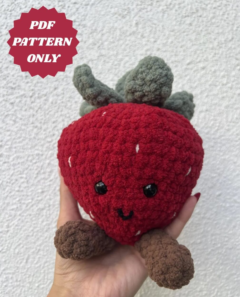 Stubby the Strawberry | PATTERN ONLY